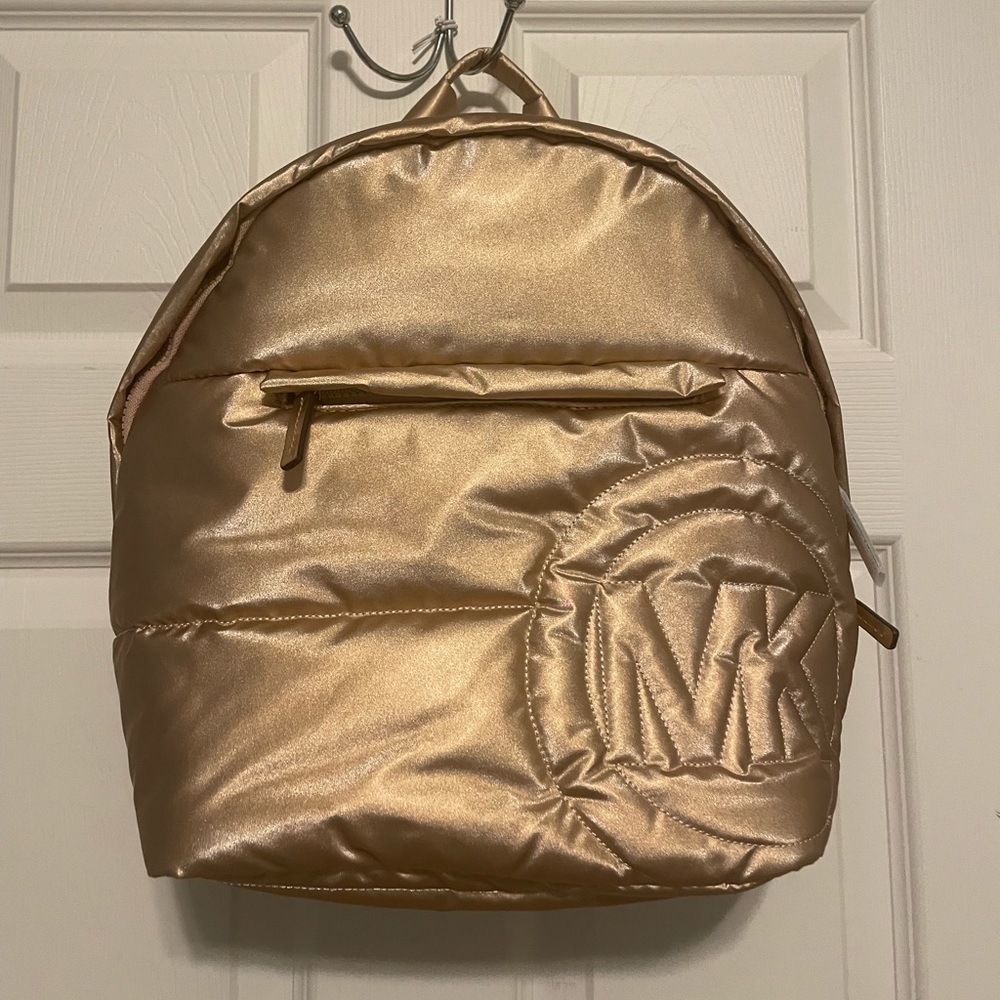 Brand New Rose Gold Michael Kors Backpack